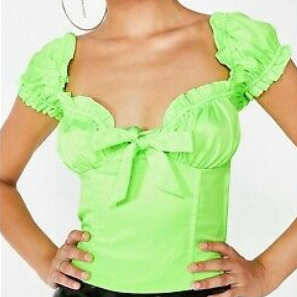 I am gia green top